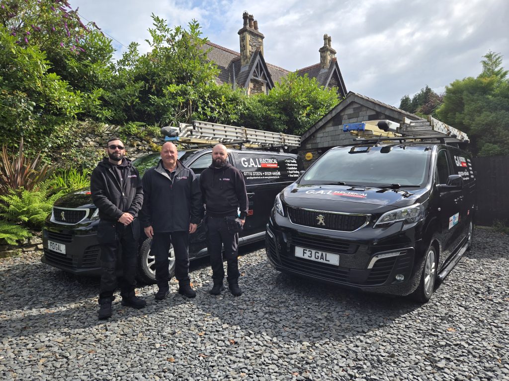 G.A.L Electrical team with van